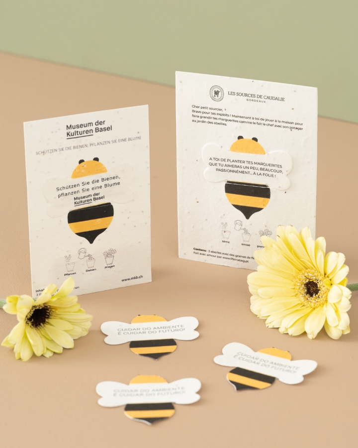 Imagen de Abeja para plantar personalizada