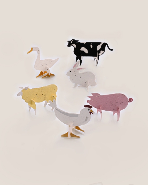 Imagen de Amigos de la Granja - Conjunto 6 - Personalizado